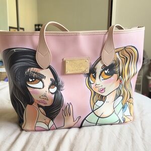 Sandoner Neverfull Pink dolls Graphic Tote Bag